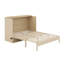 Lit escamotable double avec tiroirs-477907612