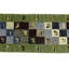 Tapis vert 1 x 4 Indo Gabbeh
