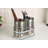 Stainless Steel Square Utensil Storage Set