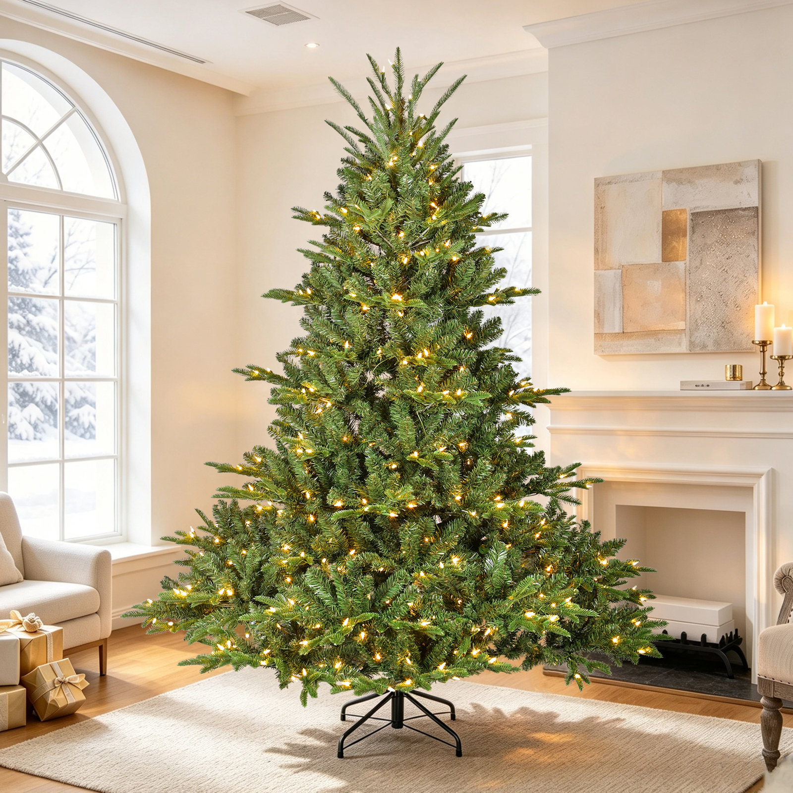 Pre-Lit Christmas Tree, 5'