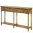 Console Table Sofa Table Easy Assembly With Two Storage Drawers And Bottom Shelf For Living Room, Entryway-163213516
