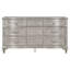 Commode 9 tiroirs avec plateau à bijoux amovible