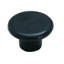 Everyday Heritage 1-1/4 inch (32mm) Diameter Black Cabinet Knob-12018378