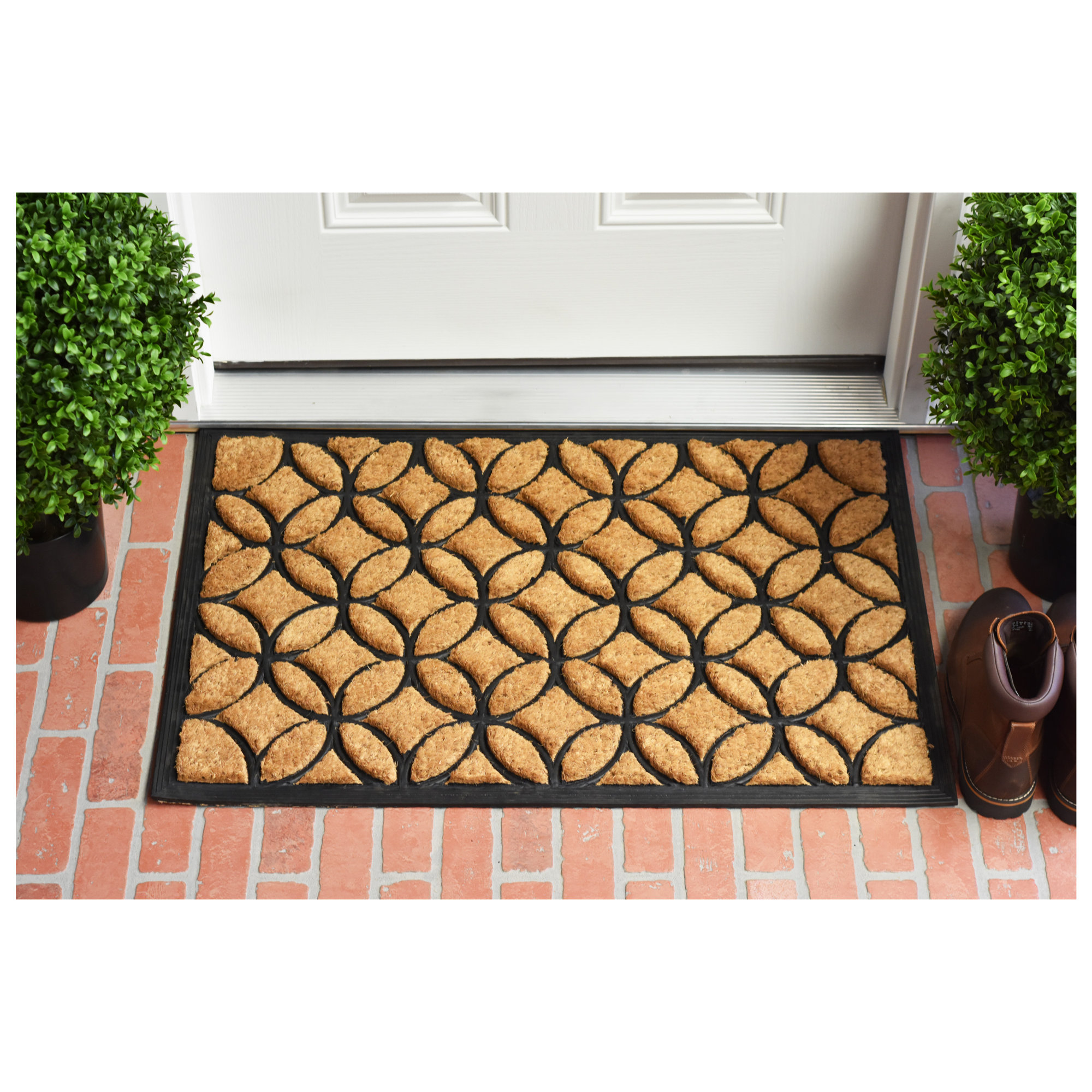 Bothwick Non-Slip Outdoor Doormat, 1'6" x 2'6"