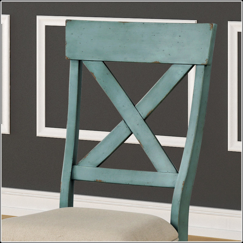 Chaises de salle à manger rembourrées en bois Prato, ensemble de 2
