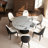 Benedic 6 - Person Pedestal Dining Set-1576158107-1576158084