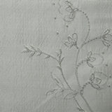 Riva - 110" Botanical Organza Drapery & Window Curtain