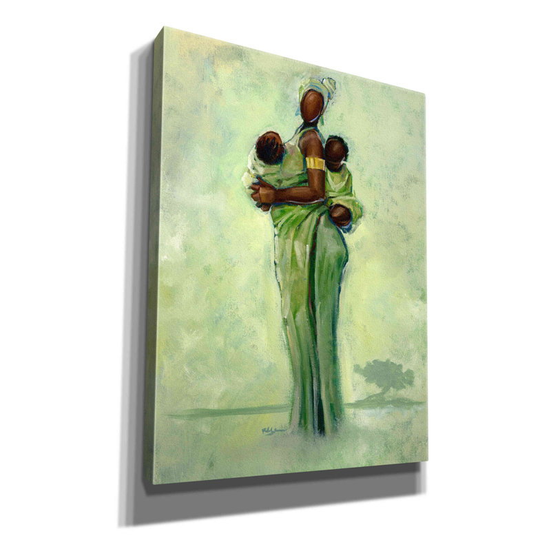 «Raising Two Nations» par Robert Jackson, art mural sur toile, H 16 po x l 12 po x P 0,75 po