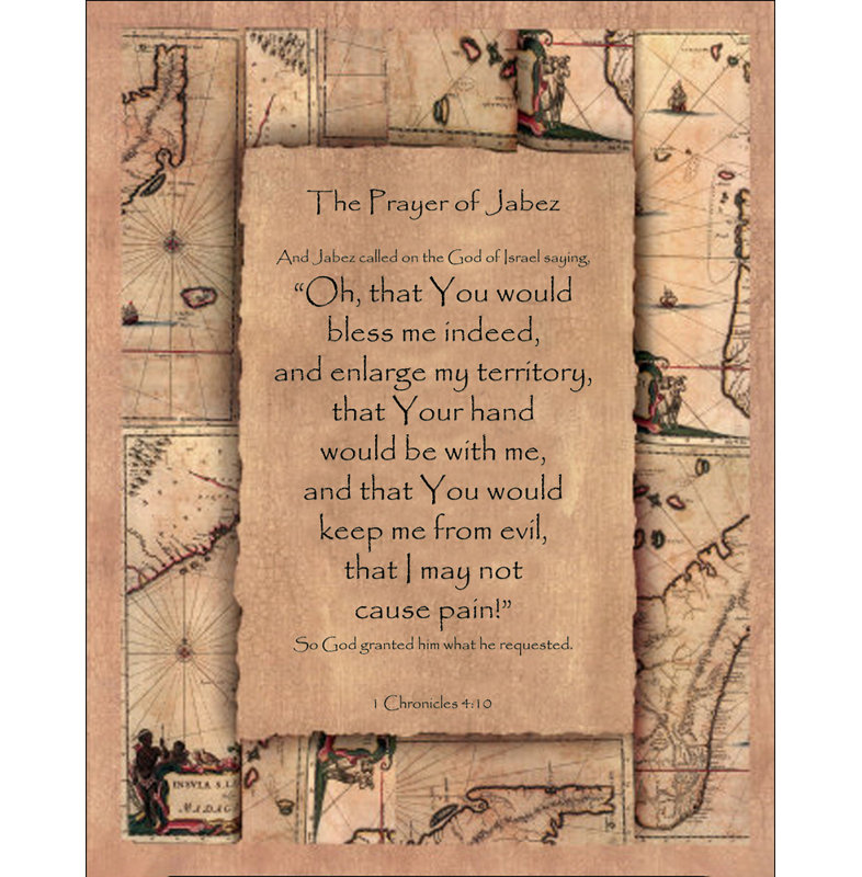 Prière de Jabez II, H 36 po x l 28 po
