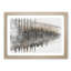 Winter in Cuejdel Lake in Romania in Abstract - Picture Frame Graphic Art Print-55765761-55765760