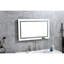 Led Wall Mirror 40"x24" Bathroom - Fog, Dimmable, 3 Colours, Memory Feature, Vanity Fog Colour Options, Memory, Mounted