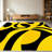 1PC Yellow Black Swirl Abstract Geometric area rugs for Living Room, Soft and Comfortable, Suitable for all seasons, easy-to-maintain, machine washable Indoor floor mat, Under Table Farmhouse suitable for living room, dining room, bedroom, kitchen,...-2078863758