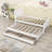 Kids Twin Platform with Trundle with Drawers-996274423