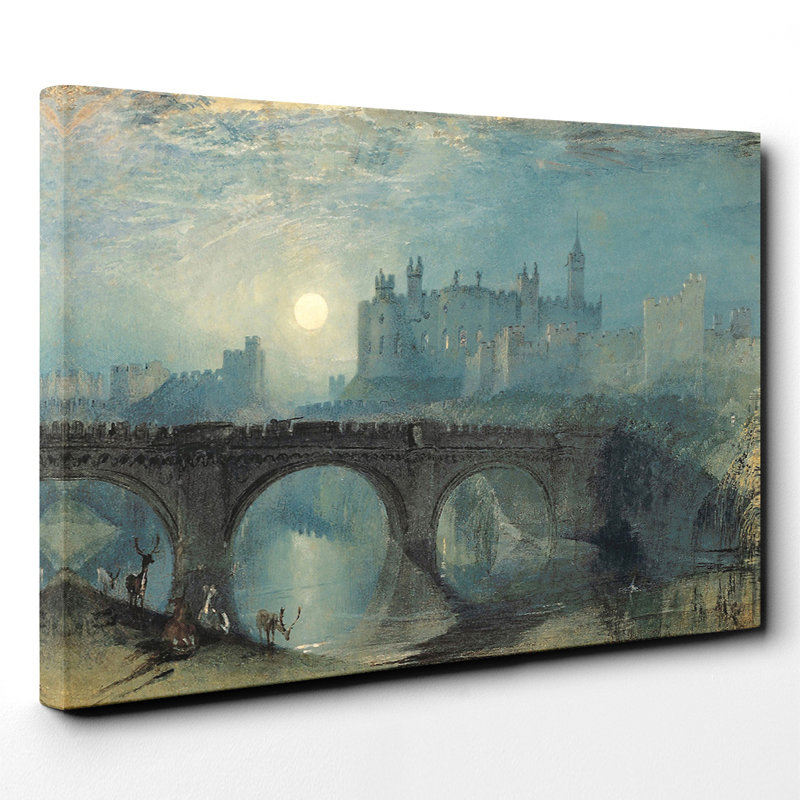 J.M.W. Turner - Wrapped Canvas Painting, 70cm H x 100cm W