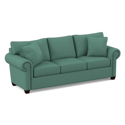 Grace 86" Round Arm Sofa with Reversible Cushions