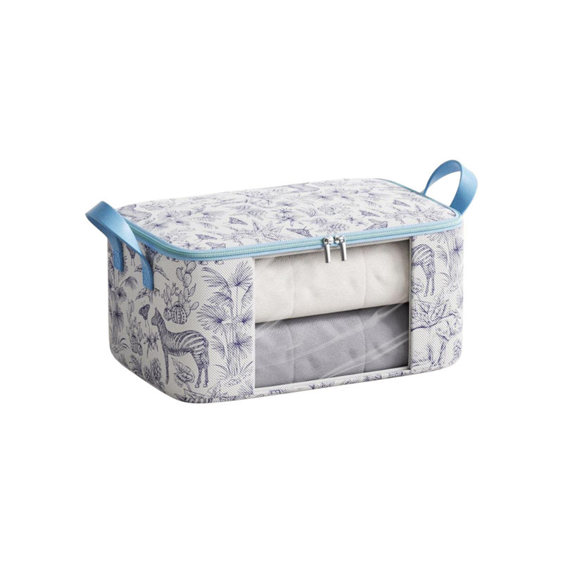  Quilt Storage Bags Moving Packing Bags, Large Capacity Storage Bins Portable Storage Containers with Reinforced Handles for Blanket, Comforter, Bedding