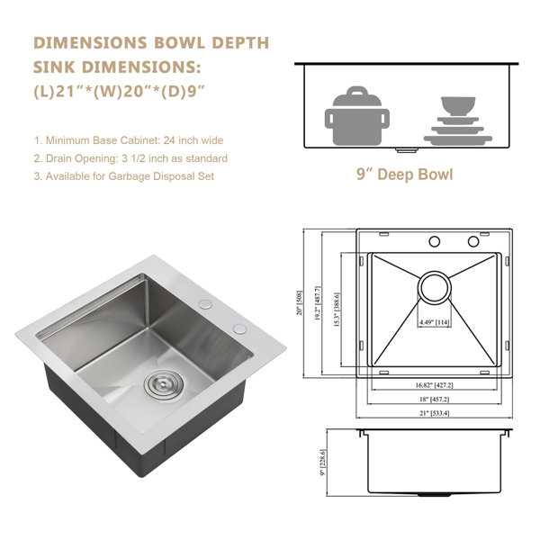 Dimensions du produit