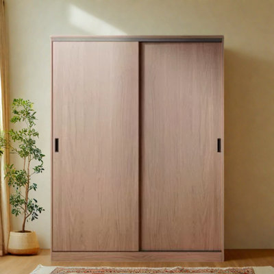 Simple Classic Walnut Wardrobe