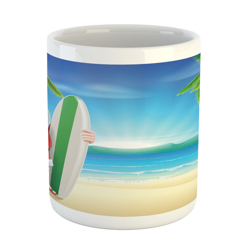 Grande tasse à café père noël