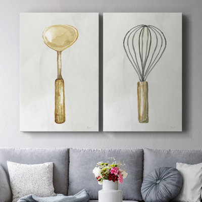 Kitchen Necessity I-Premium Gallery Wrapped Canvas -Ready to Hang