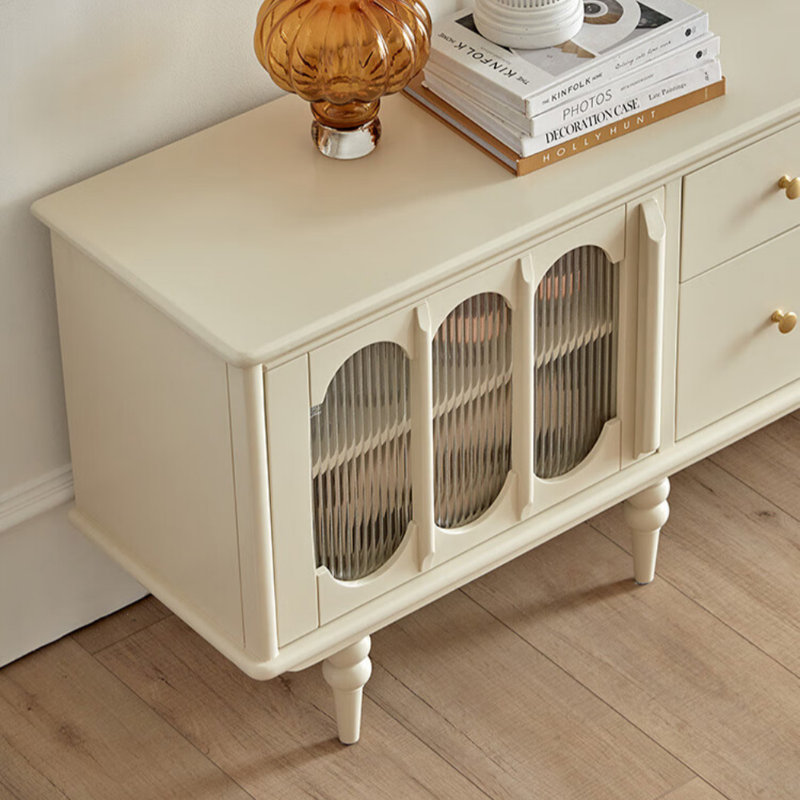 Meuble télé de style crème de luxe French Light