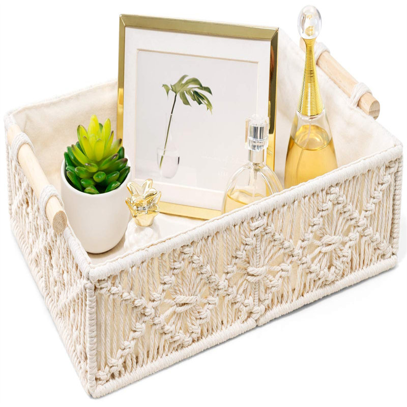 Panier en bois massif