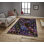 Luxurious Area Rug, 100% Polyester, 5.9 x 9.2 Feet | 740 g/m² Weight, Non-Slip Felt Dot Underside, Easy Clean Velvet Fabric, 0.08 in Pile Height | Machine Washable, Perfect for Living Room & Bedroom Décor