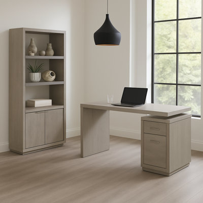 Bureau moderne à 3 tiroirs Solstice