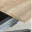 Table extensible, table à manger, table de bureau, table basse, 240/200 / 160X90x75cm, couleur noyer