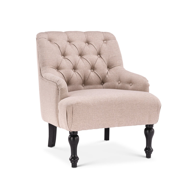 Indira Upholstered Armchair, Beige