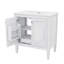 Meuble-lavabo simple 30 "avec lavabo et deux portes avec tablette-1534891728