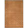 West Bromwich Geometric Hand-Knotted Rust Area Rug