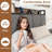 Twin Upholstered Bed Frame with 2 Drawers & Charging Station-1647071438