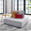 Fauteuil sans accoudoirs en tissu Modway-1557207227