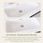 Wall Mounted Single Bathroom Vanity With White Ceramic Integrated Top-686013736-686013750