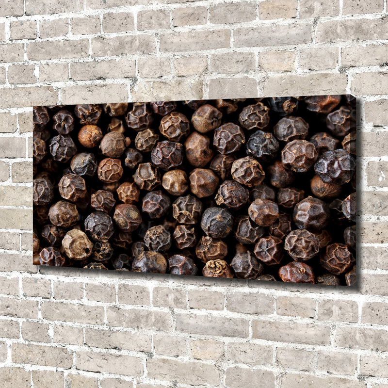 Grains Of Pepper - Wrapped Canvas Print