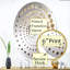 Or noir en spirale - Miroir décoratif à points spiralés MIR106145 O-95185002