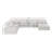 Hunie Upholstered U-Shaped Sectional Reversible-87149768