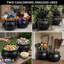 Accessoire de fête en plastique noir 16 pouces PMU Halloween Cauldron