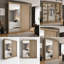Modern 2 Door Sliding Wardrobe-345099778