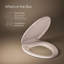 Lustra with Quick-Release Hinges Toilet Seat-342726767-342726762