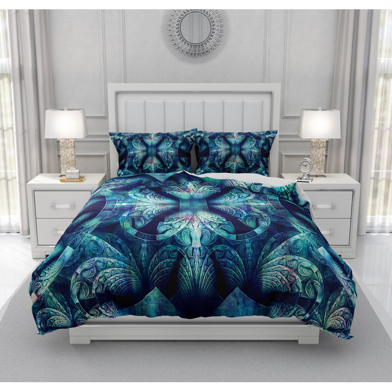 Polyester Duvet Cover, Queen Duvet Cover + 2 Shams