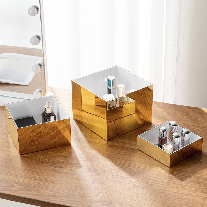 3-Piece Acrylic Dessert Display Stand Risers
