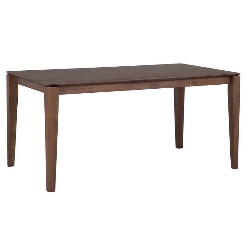 Laisha Solid Wood Base Dining Table, H75 x L160 x W90cm, Brown
