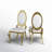 Amity Upholstered King Louis Back Side Chair with Stainless Steel Frame-1641067862-1641067860