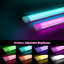 LEPOTEC 25cm 45LED Adjustable 8 Colors Valentine RGB Mood Lights wall scones for Christmas