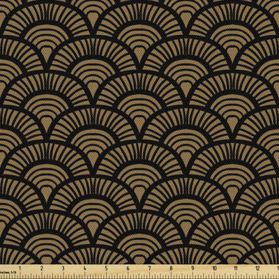 Nuss Seashells in Earth Fabric