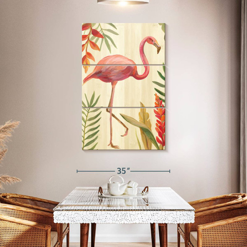 Brampt Lovely Tropical Garden I, 50" H x 32" W
