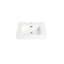 Bassin en résine pour salle de bain - caractéristique chêne blanc américain, poids de 39,04 lb, 17,83 po Largeur X 23,29 Profondeur 5,07 Hauteur, lisse et teintée - caractéristique du meuble-lavabo, conception hygiénique