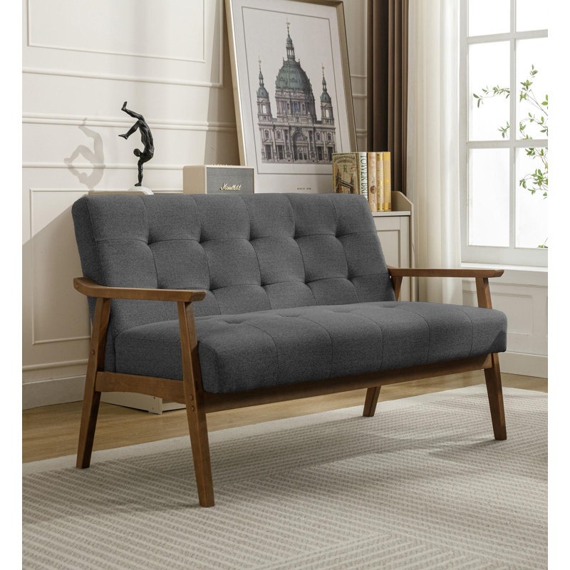 Causeuse Keevay, Gris foncé